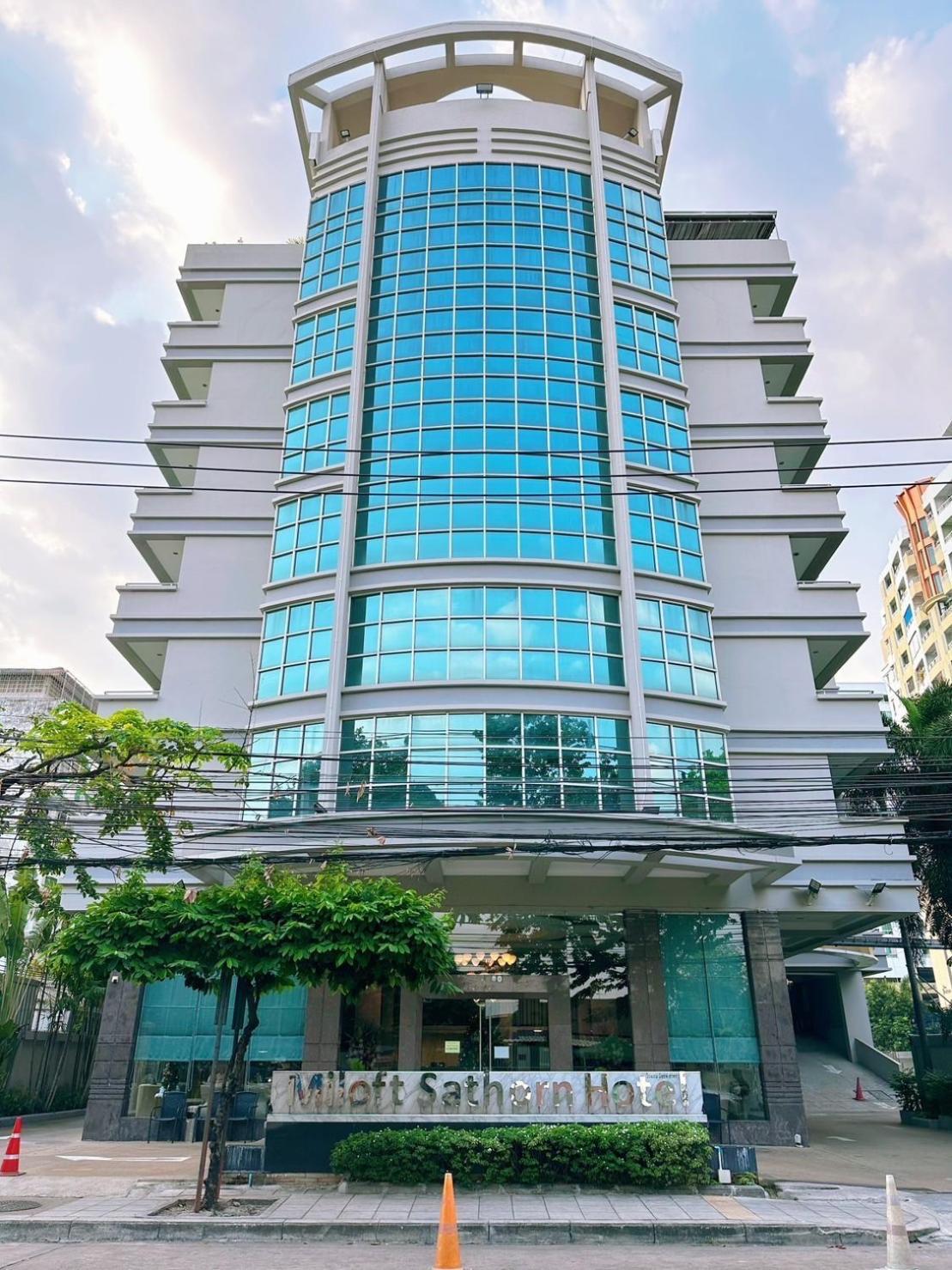Miloft Sathorn Hotel - Sha Plus Certified Bangkok Exterior photo The building of the Embassy of the Philippines in Bangkok